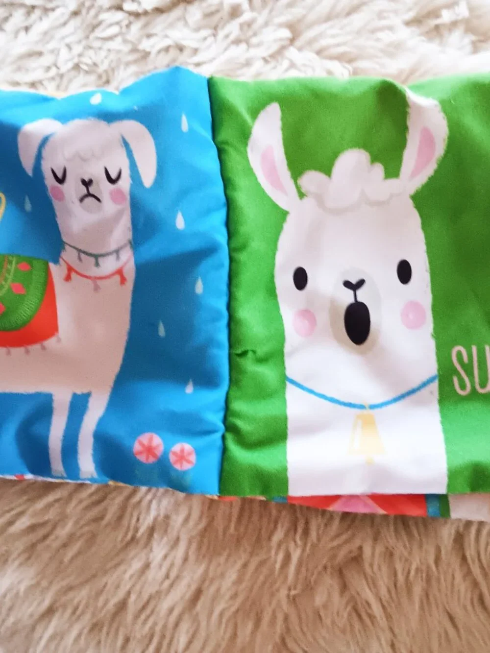 This Llama Is So Happy! Babies & Toddlers Soft Book